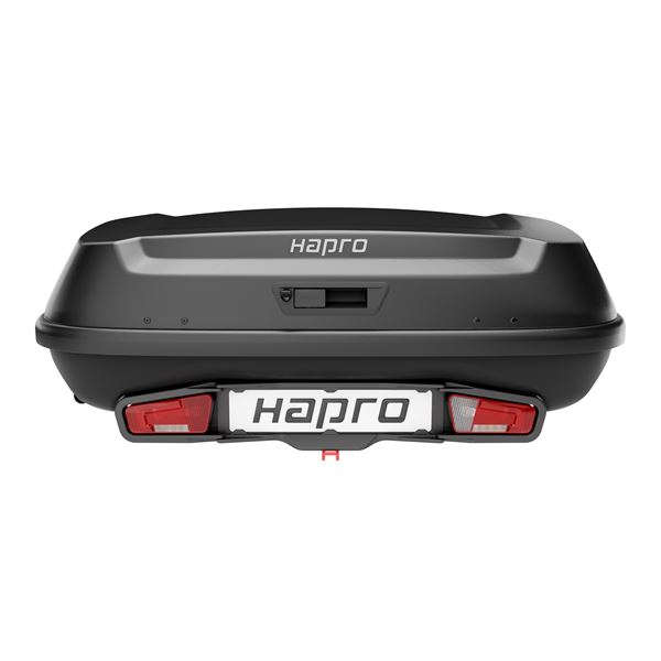 Coffre d'attelage Boxer 420L noir HAPRO