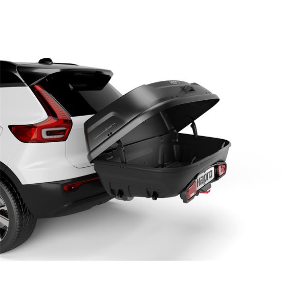 Coffre d'attelage Boxer 420L noir HAPRO