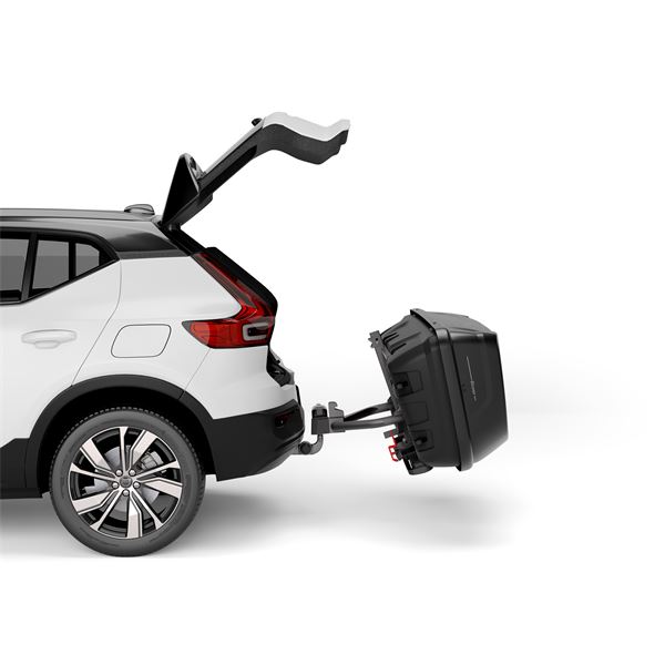 Coffre d'attelage Boxer 420L noir HAPRO