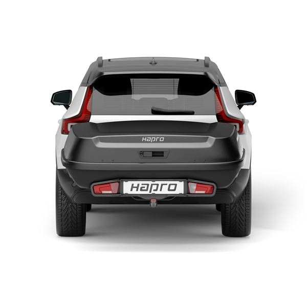 Coffre d'attelage Boxer 420L noir HAPRO