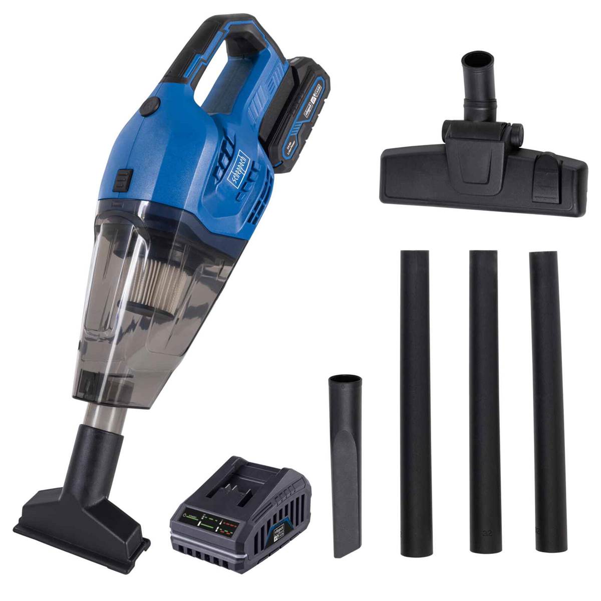 Aspirateur À Main Sans Fil Scheppach + Batterie