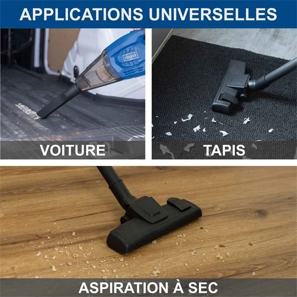 Aspirateur à main sans fil SCHEPPACH