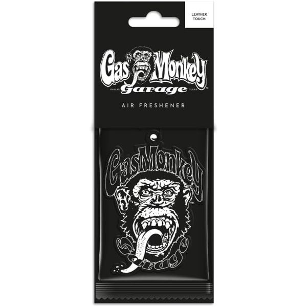 Désodorisant voiture Gas Monkey Leather touch Black