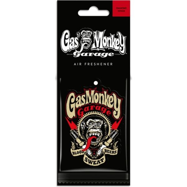 Désodorisant voiture Gas Monkey Diamond Wings Yellow