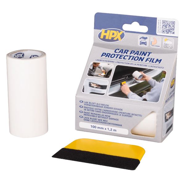 Film de protection peinture transparent 100mm x 1,2m HPX