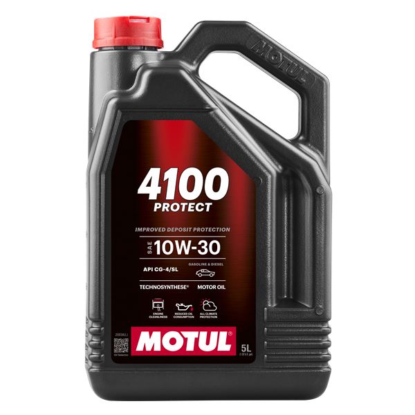 Huile moteur MOTUL 4100 Protect Essence/Diesel 10W30 5L