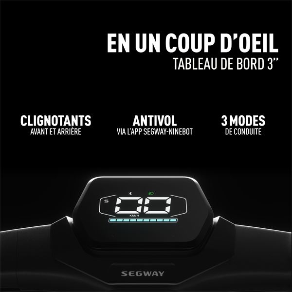 Trottinette électrique ZT3 PRO E Segway Ninebot