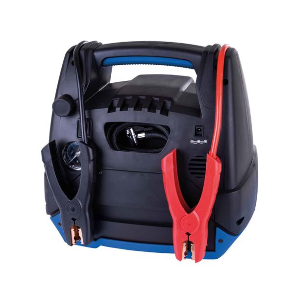 Booster de batterie 1250A avec fonction compresseur PJS-1250 Scheppach