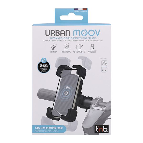 Support smartphone renforcé URBAN MOOV - Universel vélo / trottinette