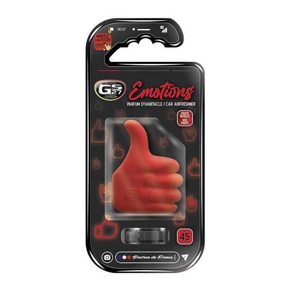 Désodorisant voiture GS27 - Emotions Fruits Rouges - Like