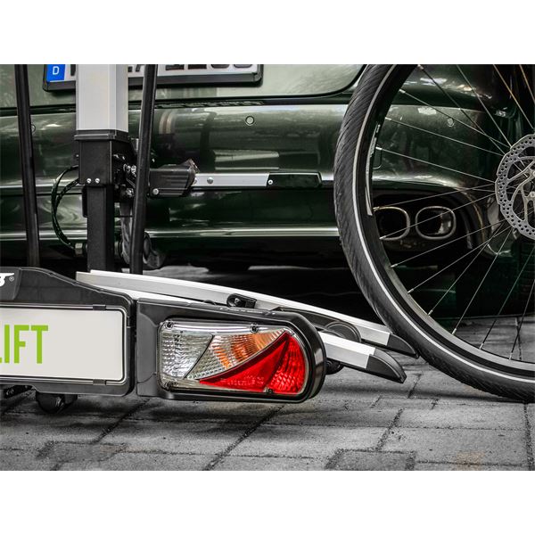 Porte-vélos attelage Eufab Bike Lift - 2 vélos