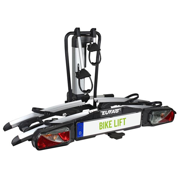 Porte-vélos attelage Eufab Bike Lift - 2 vélos