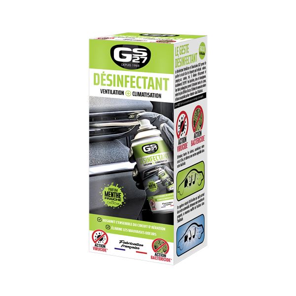 Désinfectant Ventilation + Climatisation GS27 300 ml