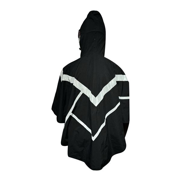 Poncho de pluie imperméable réfléchissant bleu URBAN MOOV