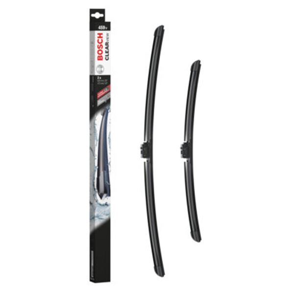 2 balais d'essuie-glaces Bosch Clearview 459V