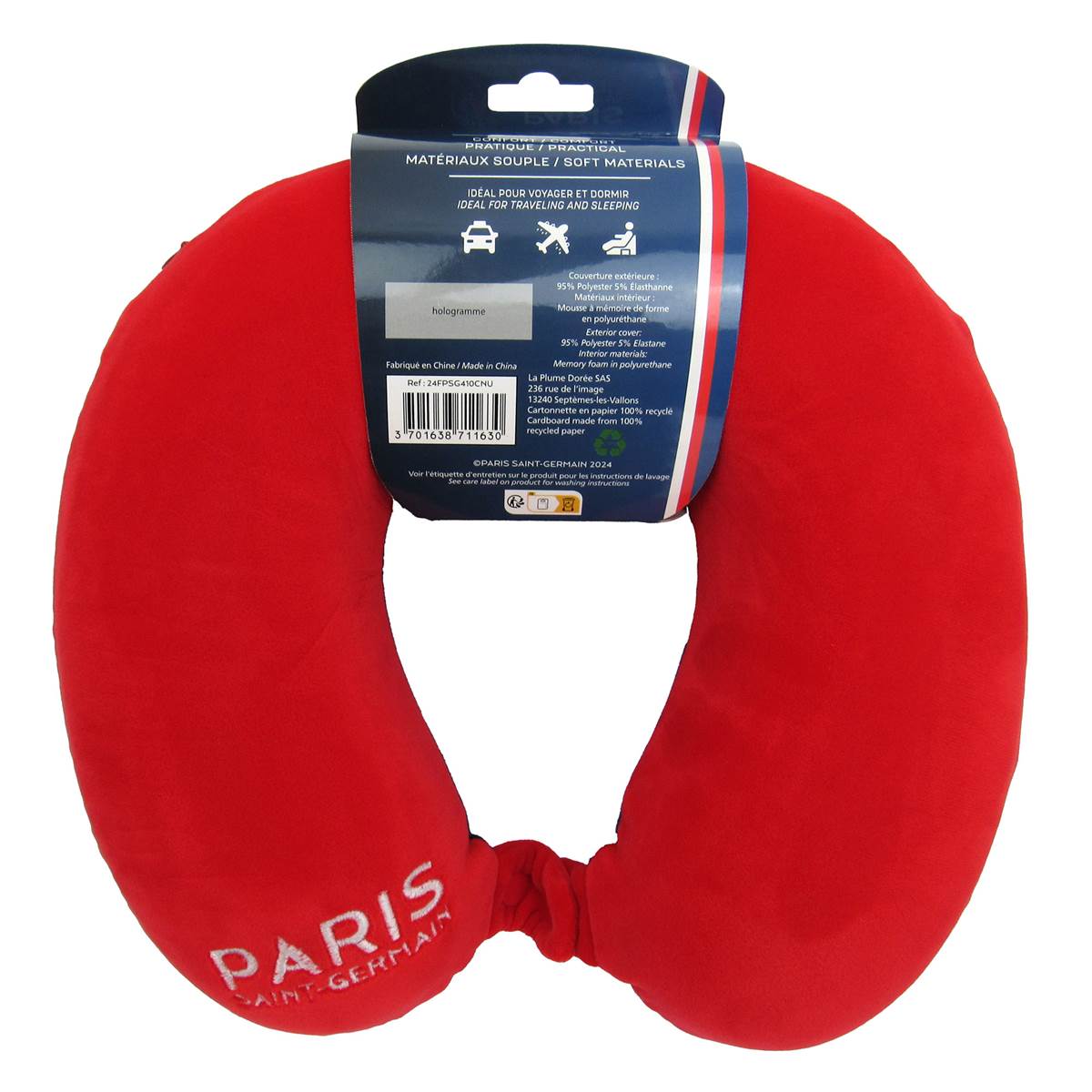 Coussin Tour De Cou Paris Saint-germain