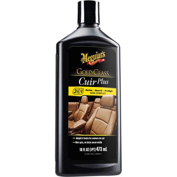 Rénovateur cuir voiture Gold Class Plus MEGUIAR'S 473 ml