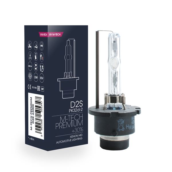 1 AMPOULE D2S 4300K 35W +30% CE (BOITE)