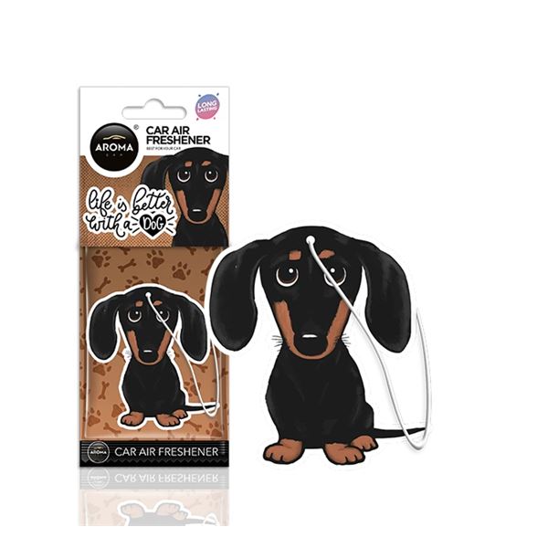 Désodorisant plaquette à suspendre Teckel