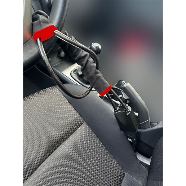 Antivol sécurité volant ceinture