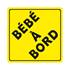 Adhésif Bébé à bord