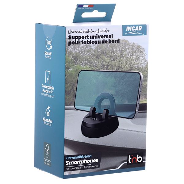 Support universel pour tableau de bord