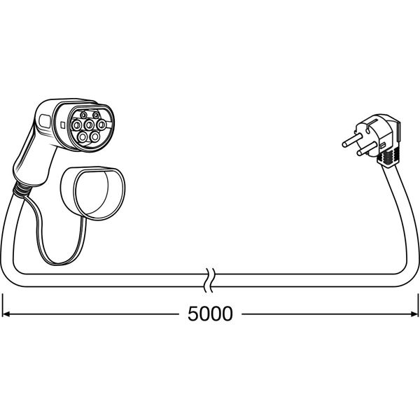Chargeur véhicule électrique Type 2/230V OSRAM