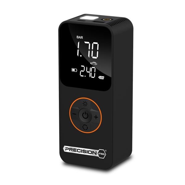 Mini Compresseur sans fil Precision Steel