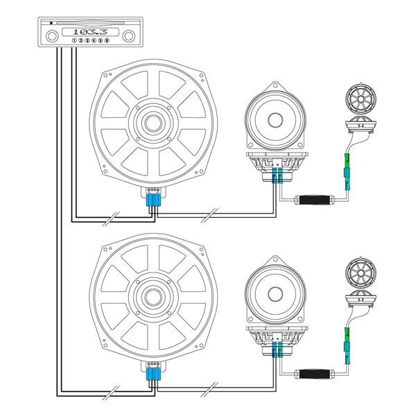 Haut-parleurs TX6BMW.E MTX