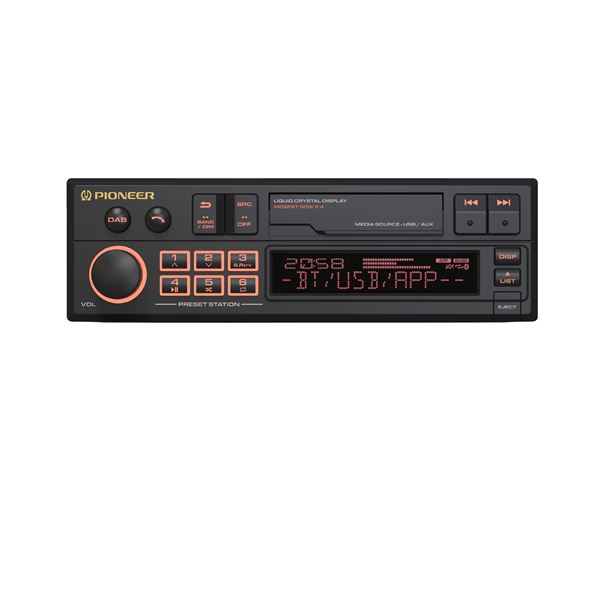 Autoradio Rétro Pioneer SXT-C10PS - Radio numérique - Bluetooth