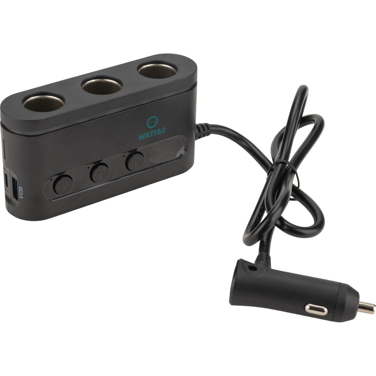 Triple Prise Allume-cigare + Usb-a Et Usb-c Pd20w