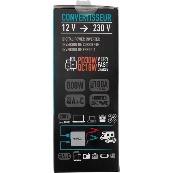 Convertisseur 800 W