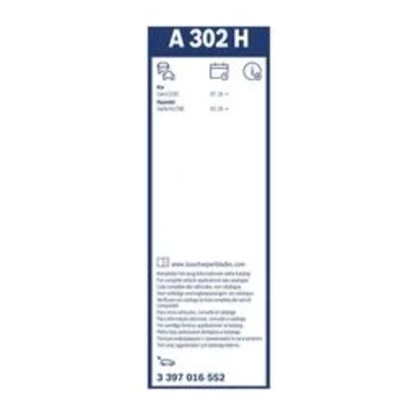 1 balai d'essuie-glace plat Bosch A302H