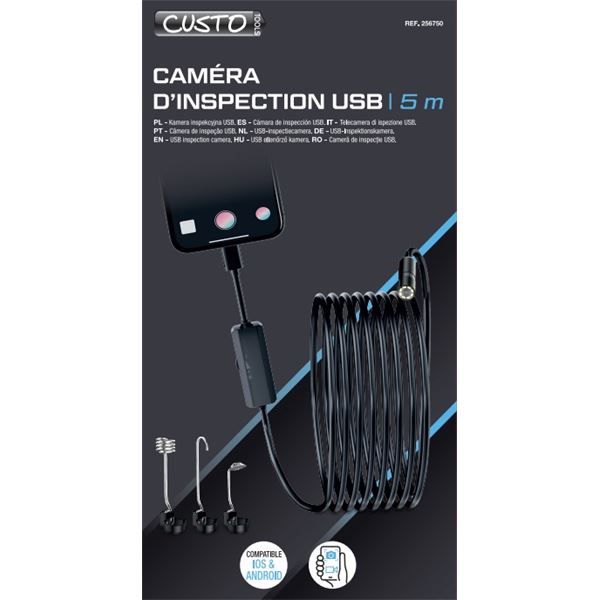CAMERA D'INSPECTION USB 5M