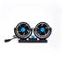 Ventilateur 12V Tableau de bord - Double tête