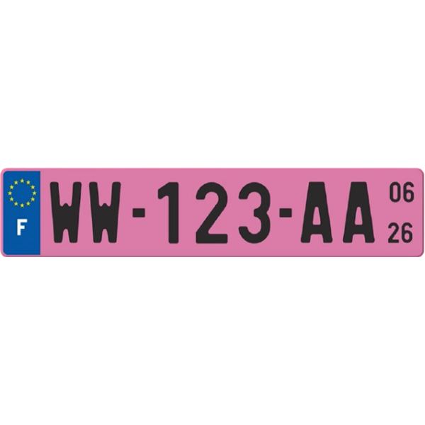 KIT JEU 2 PLAQUES WW ROSE X1