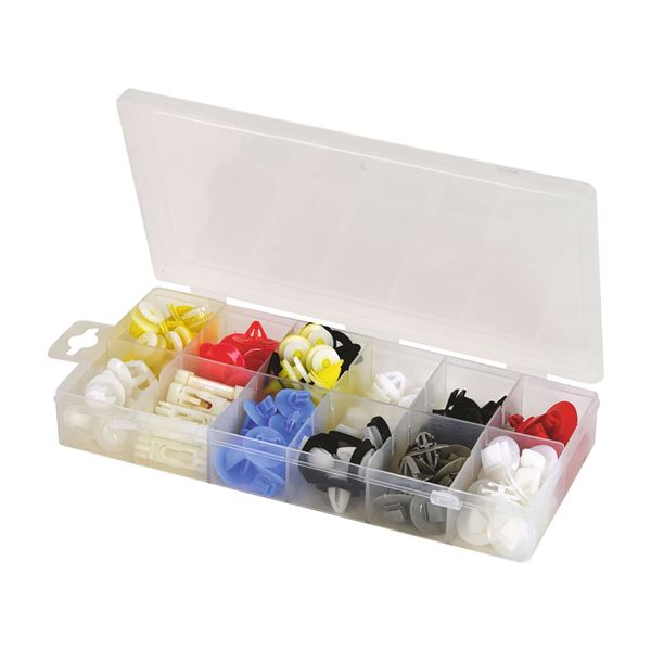 Coffret agrafes mouleurs renault dacia Autobest 90PCS AGRAFES MOULURES RENAULT