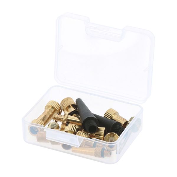 Jeu de 16 embouts de gonflage laiton et plastique Autobest
