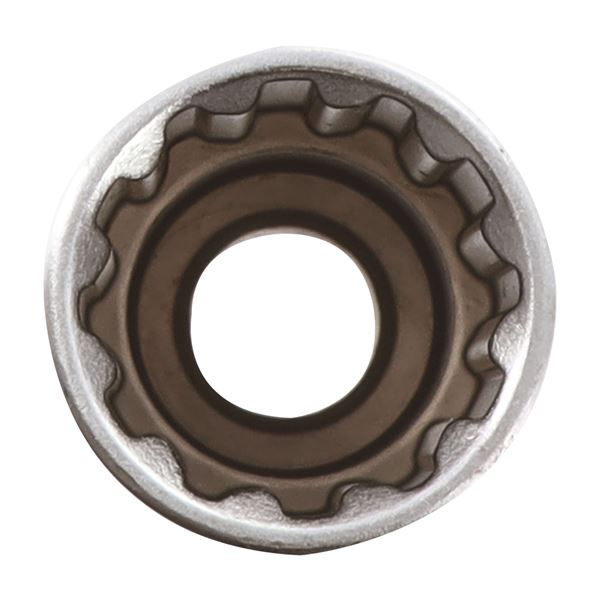 Douille longue multi-empreintes 21 mm, carré 1/2 Autobest