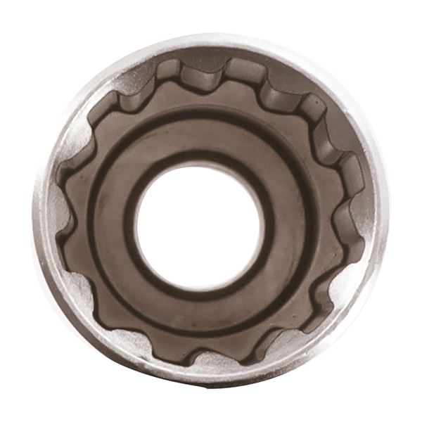 Douille longue multi-empreintes 22 mm, carré 1/2 Autobest