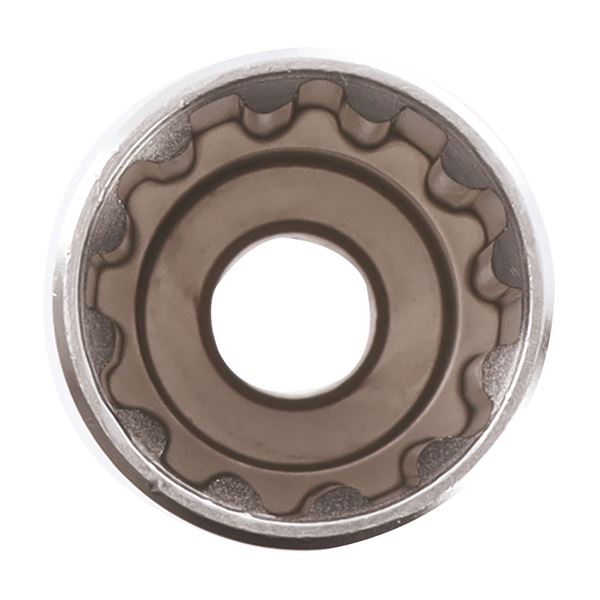 Douille longue multi-empreintes 24 mm, carré 1/2 Autobest