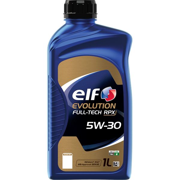 Huile moteur ELF Evolution Full-Tech RPX 5W-30 1L