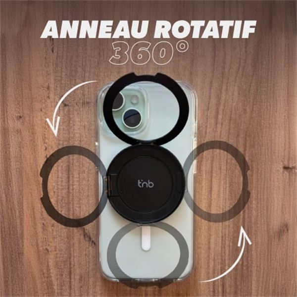 Support magnétique avec anneau rotatif TN'B