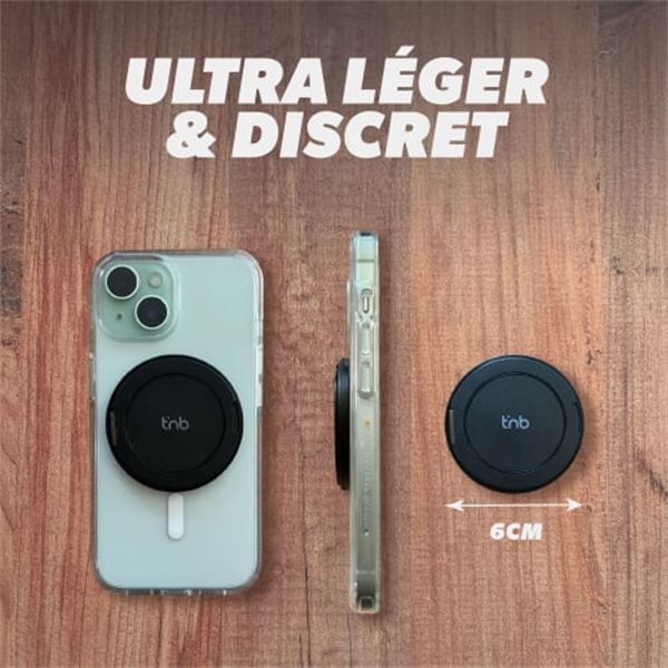 Support magnétique avec anneau rotatif TN'B