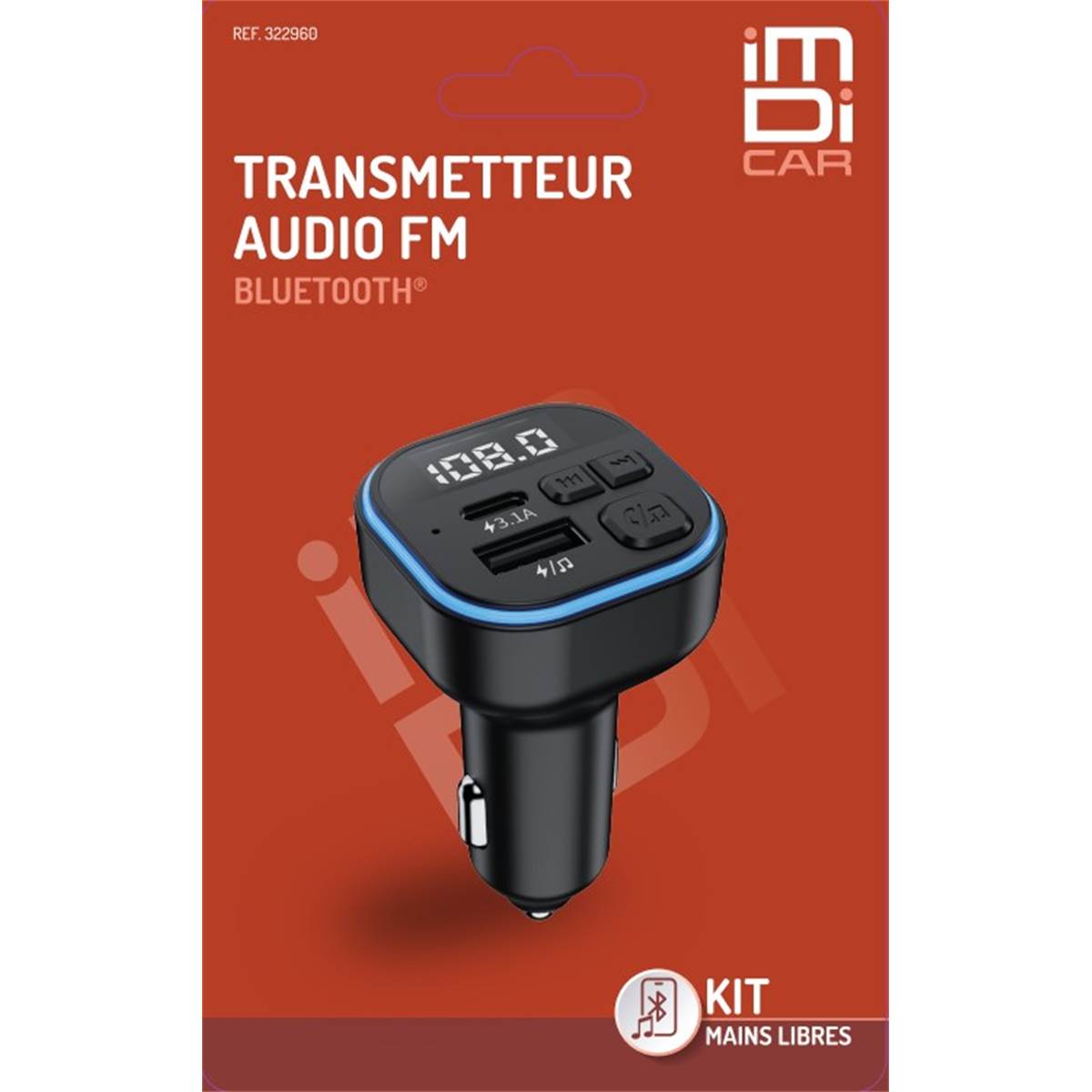 Transmetteur Fm First - Bluetooth