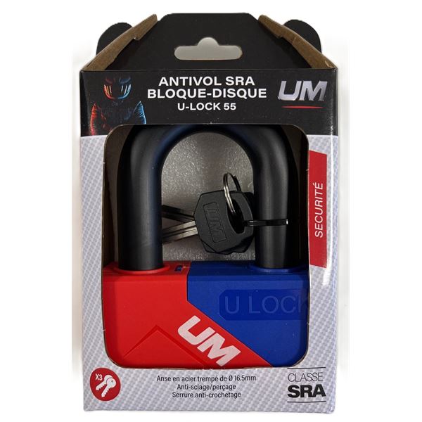 Antivol bloque disque SRA UM