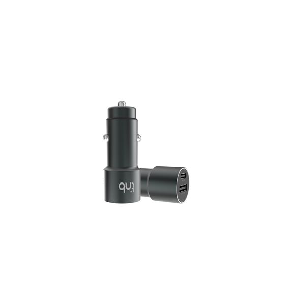 Chargeur voiture USB-C + USB-A 48W