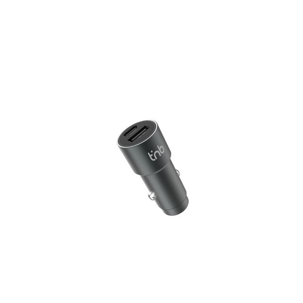 Chargeur voiture USB-C + USB-A 48W