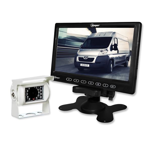 Caméra vidéo de recul 12/24V utilitaires, camping-cars et PL Beeper