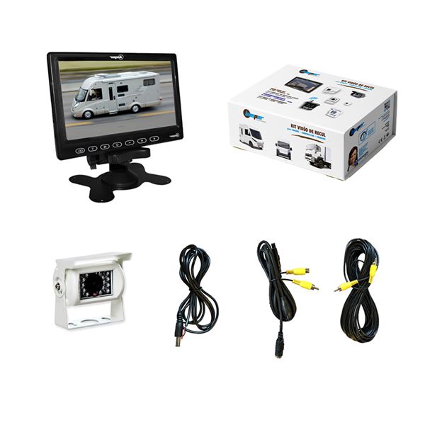 Caméra vidéo de recul 12/24V utilitaires, camping-cars et PL Beeper